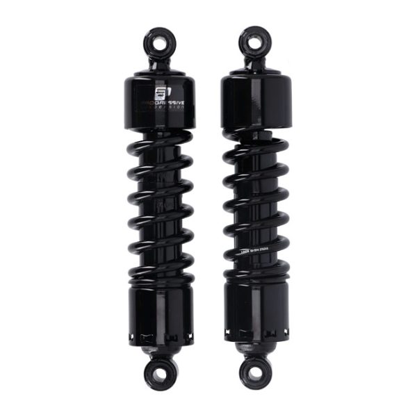 PS, 412 series shock set. 12.5". Heavy Duty. Black