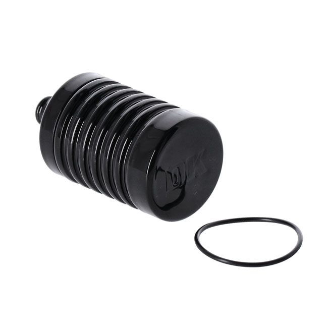 DK Custom Products, 4 stage billet catch can. Black