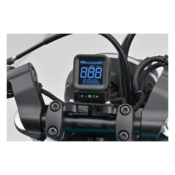 Daytona, Cube digital Speedometer/Tachometer. Black