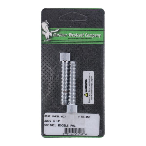 Axle adjuster kit, rear wheel