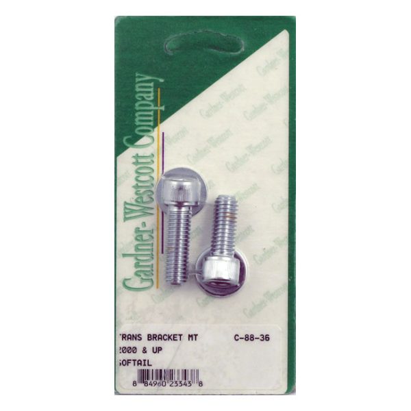 GW, bracket to transmission housing bolt kit. Chrome