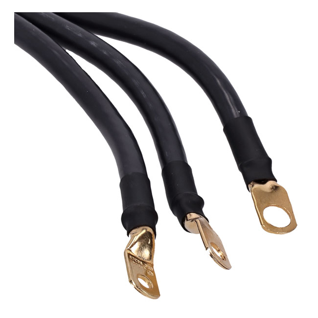 JIMS, Superflex battery cable set. 9", 30", 30"