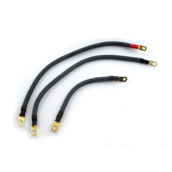 JIMS, Superflex battery cable set. 12", 16", 16"