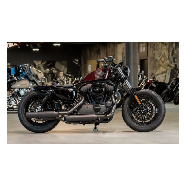 *2 WEEKS EXTRA TRANSIT TIME* Miller, Silverado III slip-on mufflers. Euro 4. Matte black