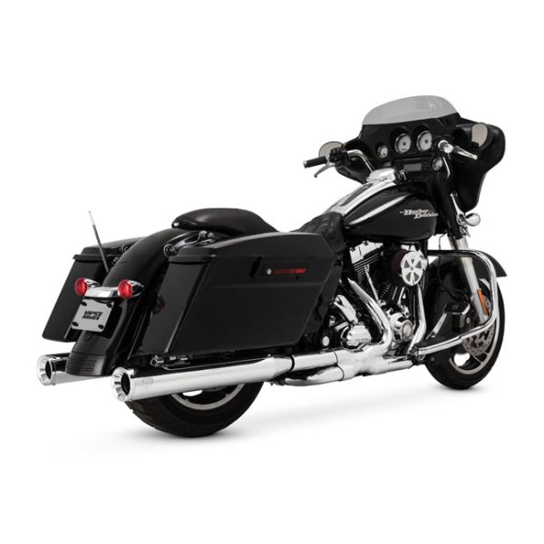 Vance & Hines, 4" Eliminator 400 slip-on mufflers. chrome