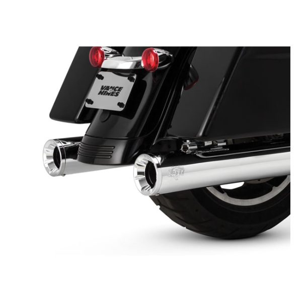 Vance & Hines, 4" Eliminator 400 slip-on mufflers. Chrome