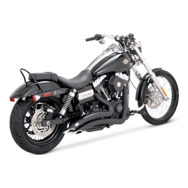 Vance & Hines, 2-1/2" big radius 2-2 exhaust. black