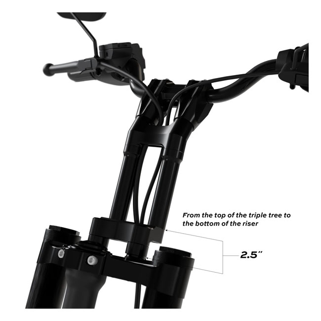 Kraus, Raptor 1.5" (38mm) Pullback Plate. Black