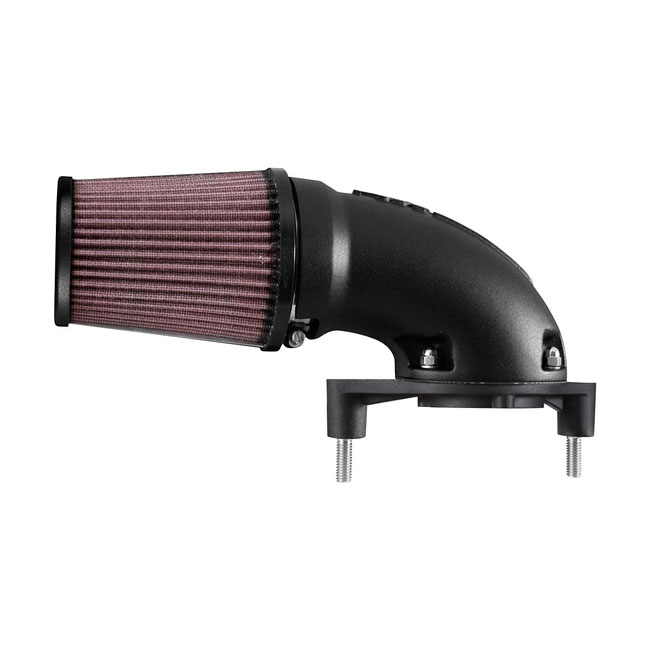 K&N, AirCharger performance air cleaner kit. Black CC logo