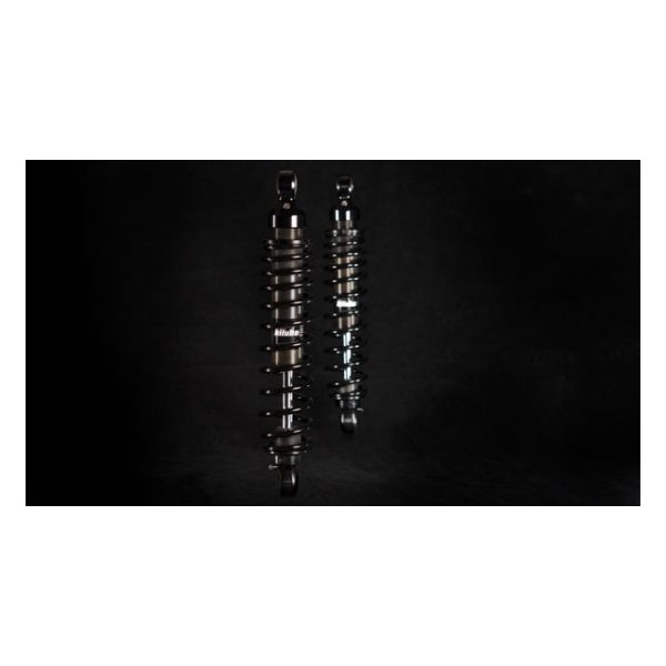 Bitubo, WME dual shock absorber set. Black. 306mm