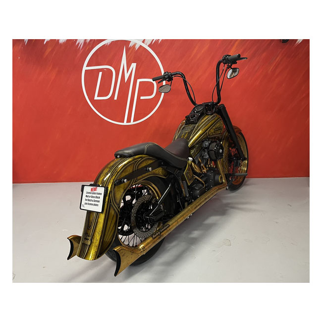 DMP, 3-1 license plate frame 3.0 NL BE. Gloss black