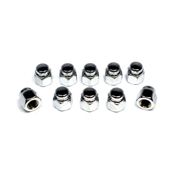 Colony, cap nuts 5/16-24 chrome plated