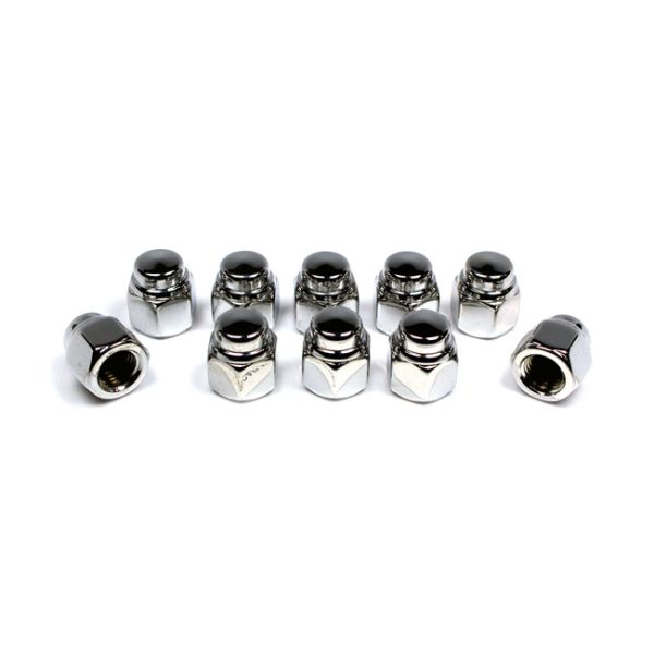 Colony, cap nuts M10 (1.25) chrome plated