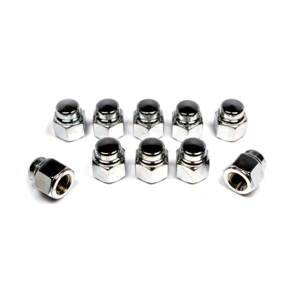 Colony, cap nuts M12 (1.25) chrome plated