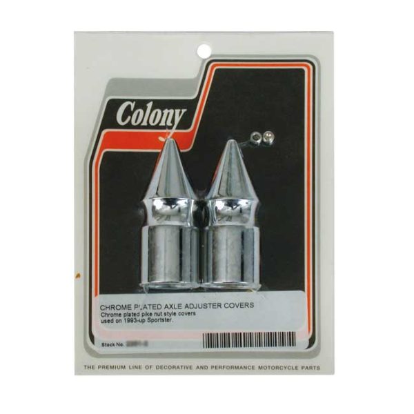 Colony pike axle covers