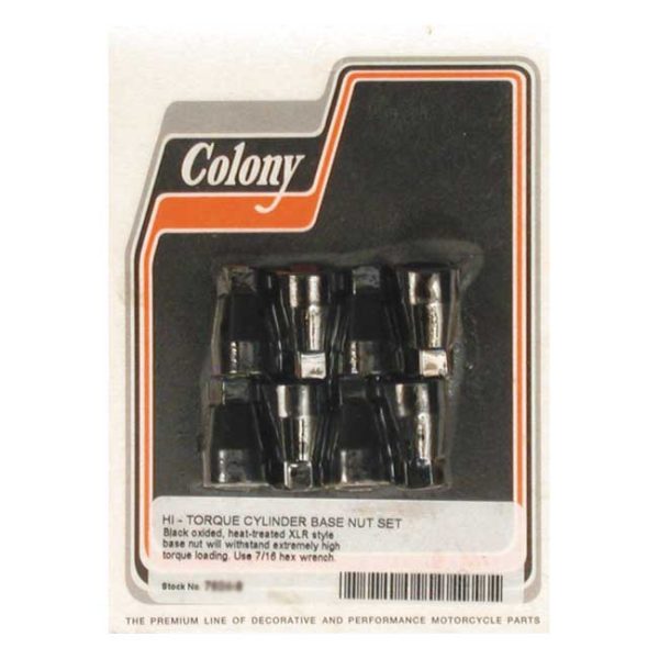 Colony cyl base nut kit