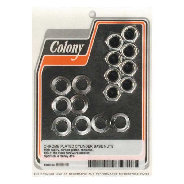 Colony cyl base nut kit