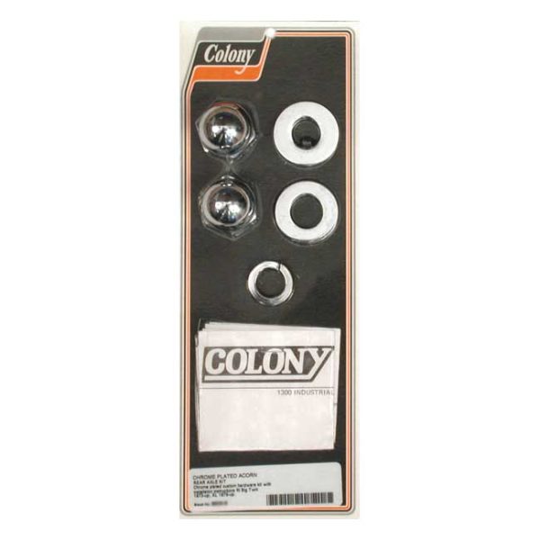 Colony rear axle acorn nut conv. Kit