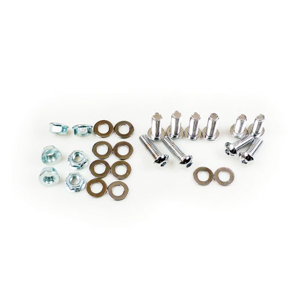 Colony, fender strut mount kit. Chrome