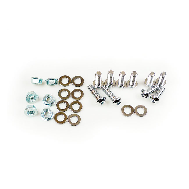 Colony, fender strut mount kit. Chrome