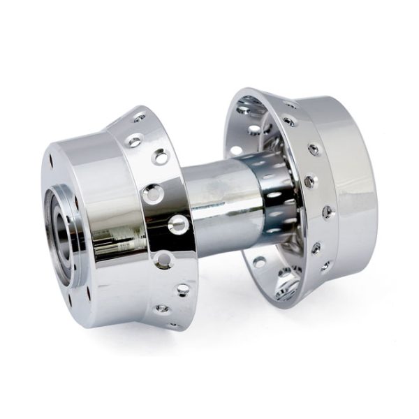 Front wheel hub, chrome