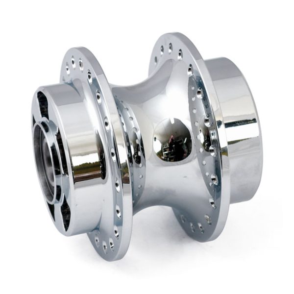 Front wheel hub, chrome