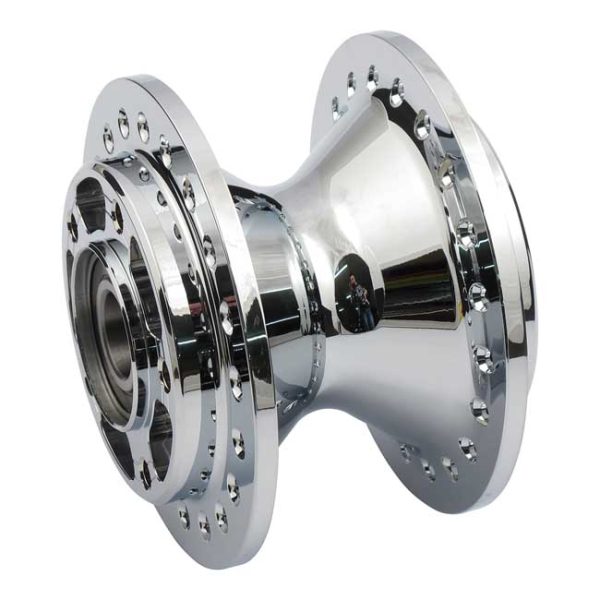 Front wheel hub, chrome