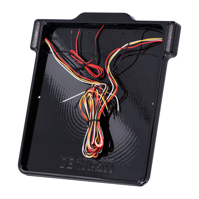 DMP, 3-1 license plate frame 3.0 DE. Gloss black