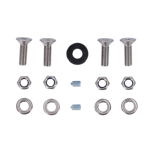 DMP, 3-1 license plate frame 3.0 DE. Matte black