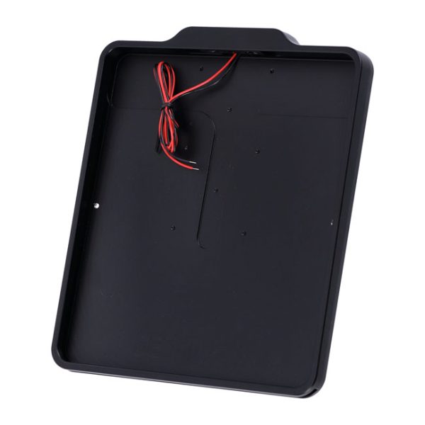 DMP, license plate frame with light 5.0 DE. Matte black