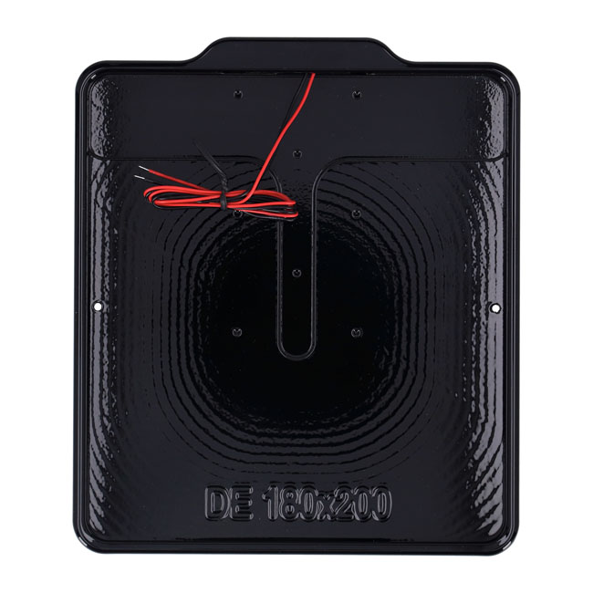 DMP, license plate frame with light 5.0 DE. Gloss black