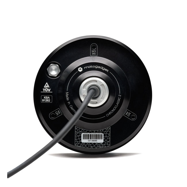 Motogadget, Chronoclassic 2 'Tacho Face'. 10.000RPM. Black B