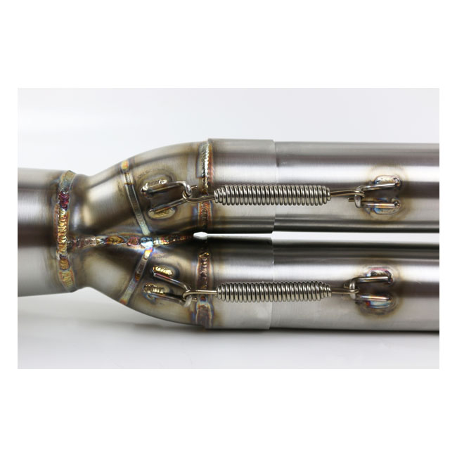 Kodlin, Next Level 2-1 exhaust system. Clear stainless