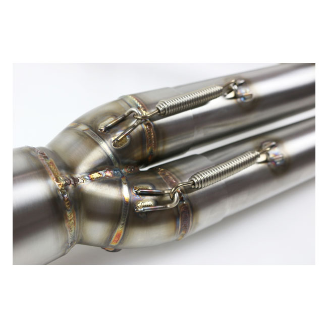 Kodlin, Next Level 2-1 exhaust system. Clear stainless