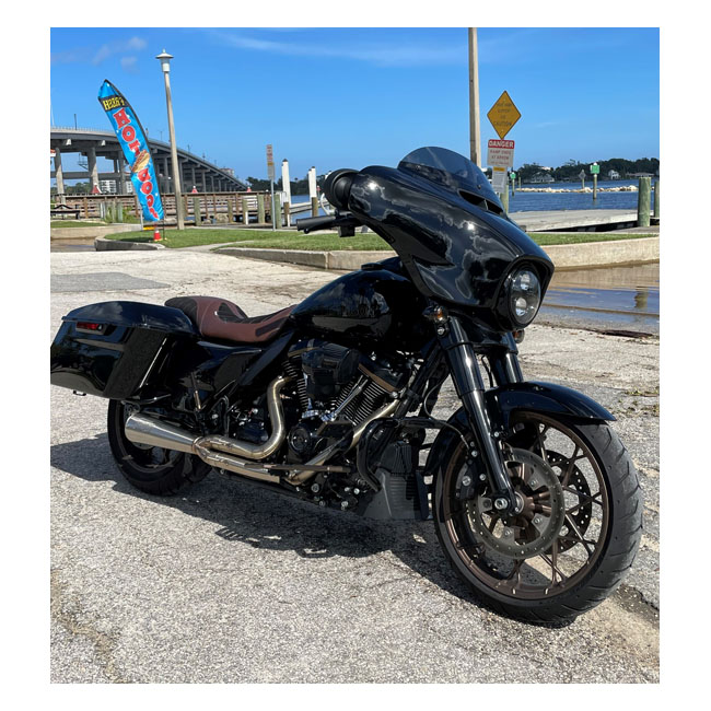 Kodlin, Next Level 2-1 exhaust system. Clear stainless