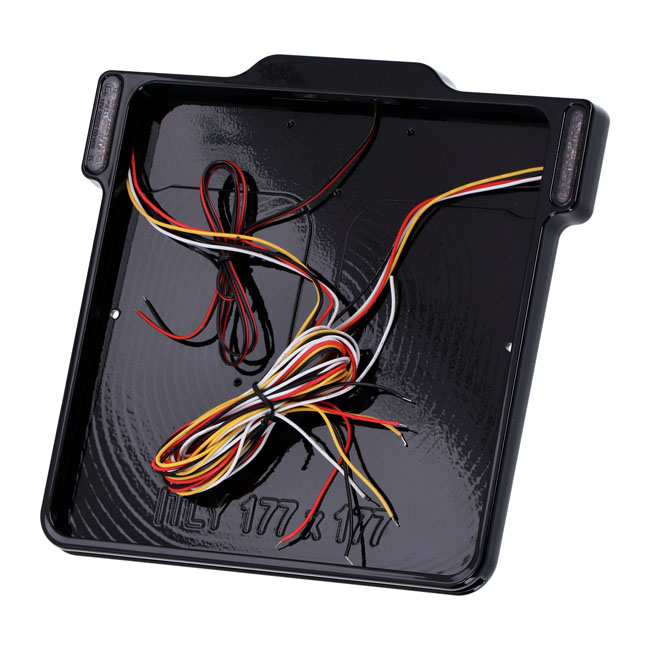 DMP License plate frame. 3.0 Gloss Black Italy