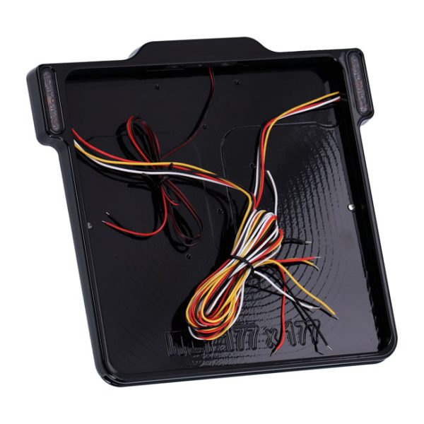 DMP License plate frame. 3.0 Gloss Black Italy