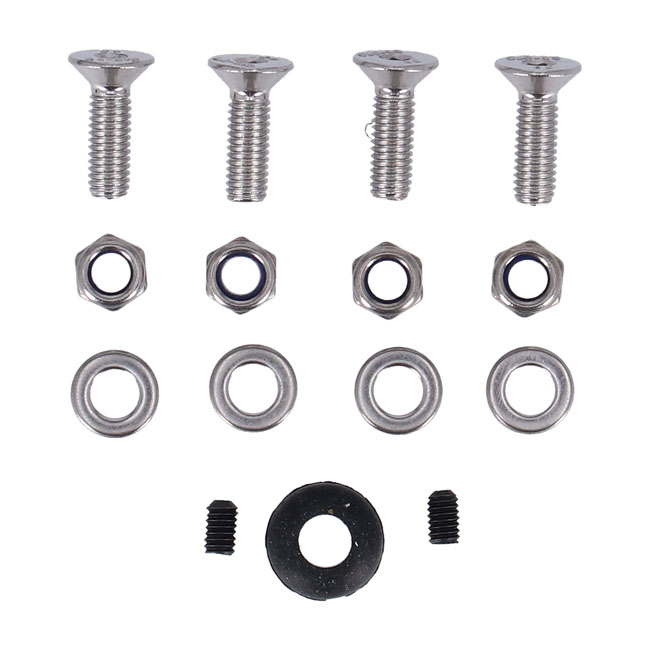 DMP License plate frame. 5.0 Gloss Black Italy