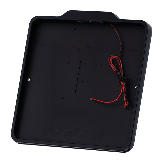 DMP License plate frame. 5.0 Matt Black Italy