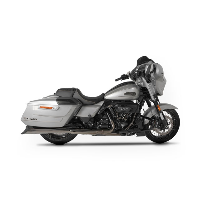 Zard, Racing Slip-Ons with Black Alu End Caps. Black Chromed