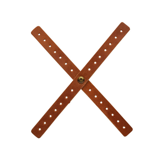 Trip Machine, Headlight X. Vintage tan perforated