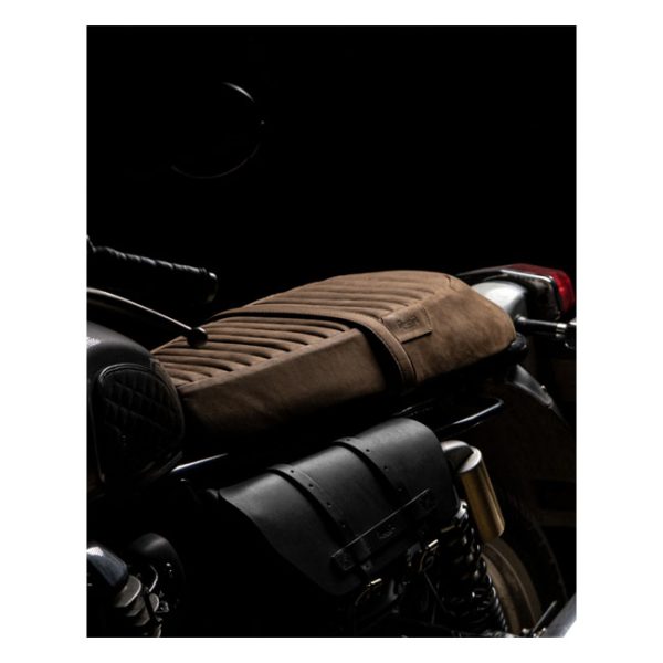 Trip Machine Touring Seat RE Twins brown leather