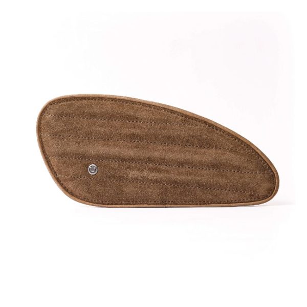 Trip Machine, Classic leather tank pad set. S Tobacco