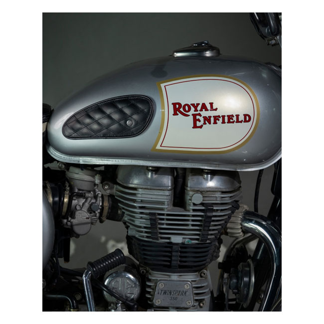 Trip Machine, Mini Diamond tank pads. Black