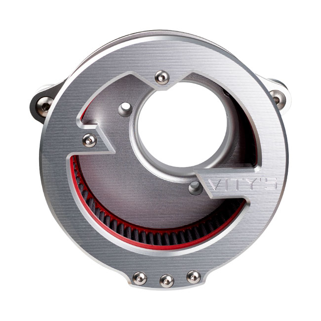 Vity's Design, 'Massive' air cleaner assembly. Silver