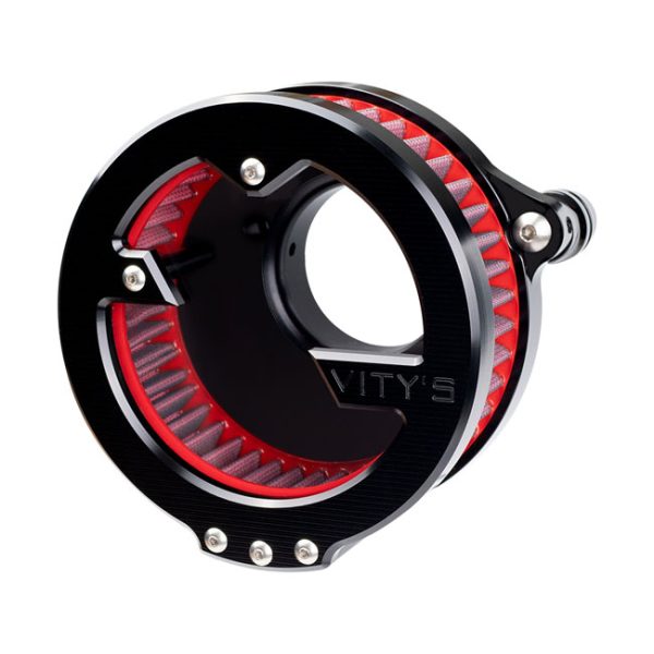 Vity's Design, 'Massive' air cleaner assembly. Black