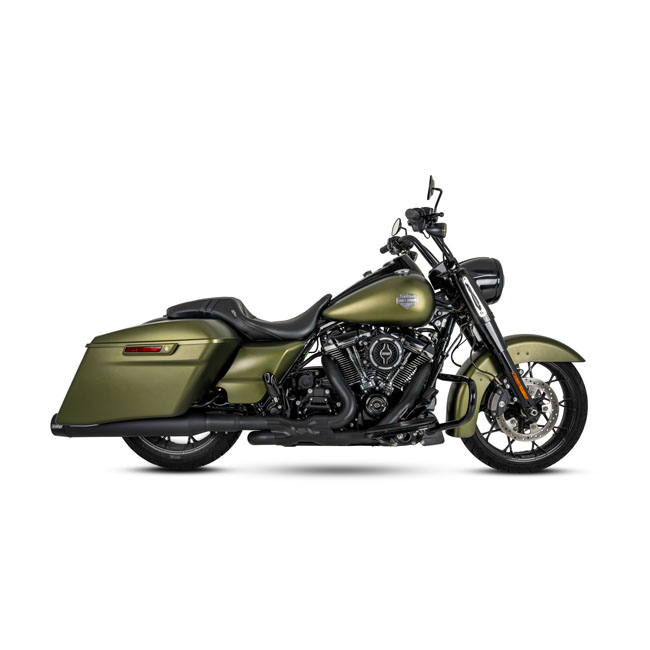 Vance & Hines, Blackbird 450 slip-on mufflers. Black