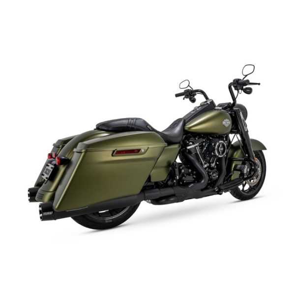 Vance & Hines, Blackbird 450 slip-on mufflers. Black