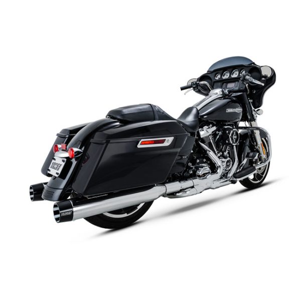 Vance & Hines, Blackbird 450 slip-on mufflers. Chrome