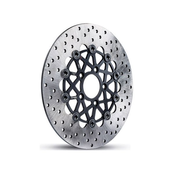 Brembo, stainless floating brake rotor set. Front L&R